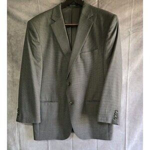 Cremieux Loro Piana Mens Blazer Sz 44  Professional Classy Work Office 100% Wool